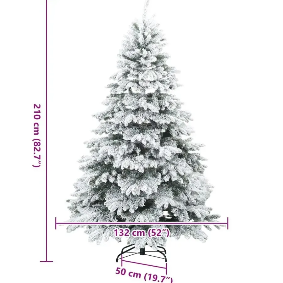vidaXL - Kerstboom - Wit - PVC