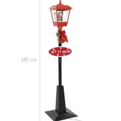 Kerstverlichting-vidaXL - Kerstdecoratie - Red - 180 cm