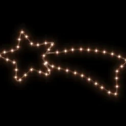 Kerstverlichting-vidaXL - Kerstfiguur Ster