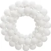 vidaXL - Kerstkrans - Wit - Polystyreen