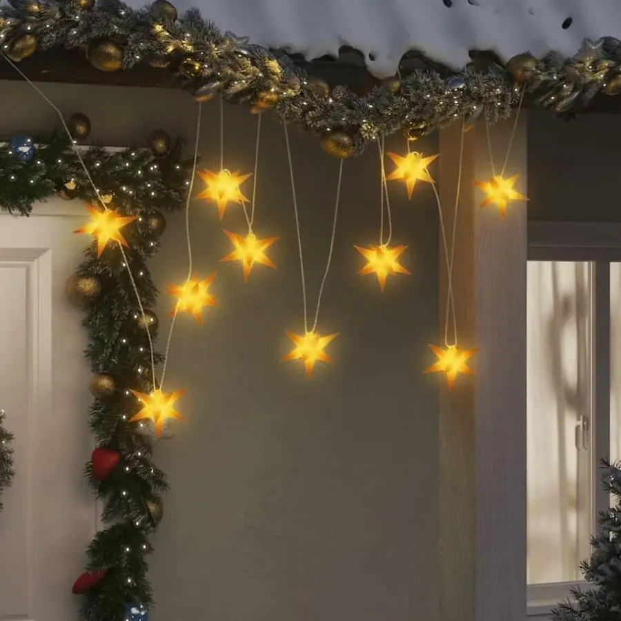 vidaXL - Kerstverlichting - Geel