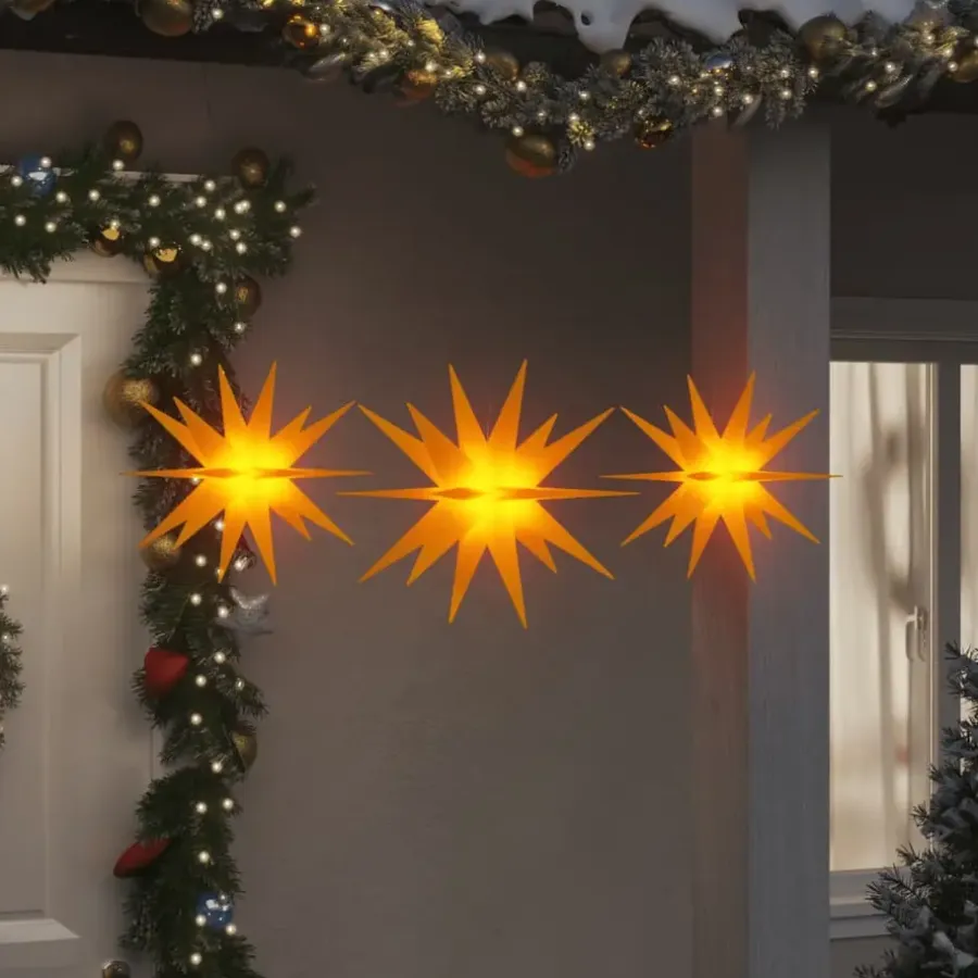 vidaXL - Kerstverlichting - Yellow