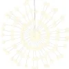 vidaXL - Kerstverlichting - Warm white - 8 stuks