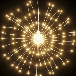 vidaXL - Kerstverlichting - Warmwit - 4 stuks