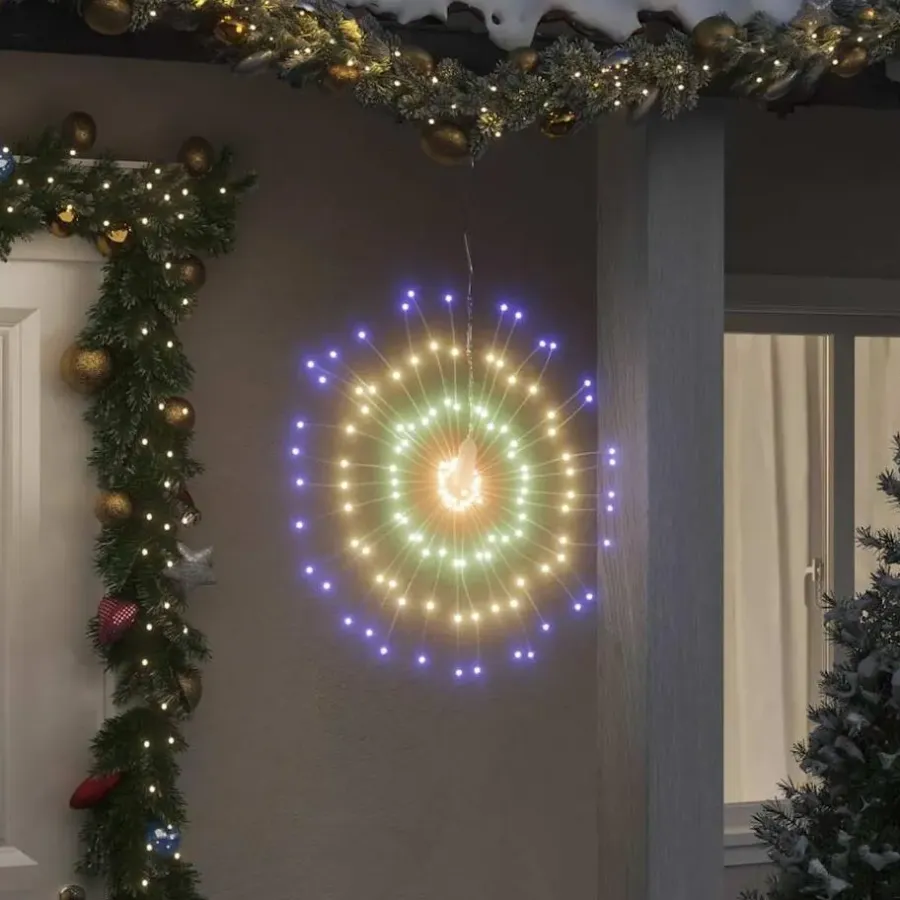 vidaXL - Kerstverlichting - Multikleur