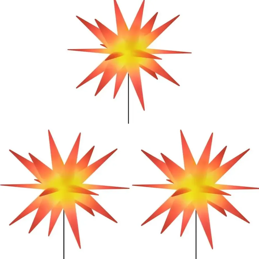 vidaXL - Kerstverlichting - Rood
