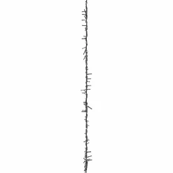 Kerstverlichting-vidaXL - Kerstverlichting kerstboom silhouet 63x90 cm - Warmwit - Kunststof