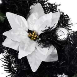 Kerstverlichting-vidaXL - Kerstversiering - Zwart & zilverkleurig