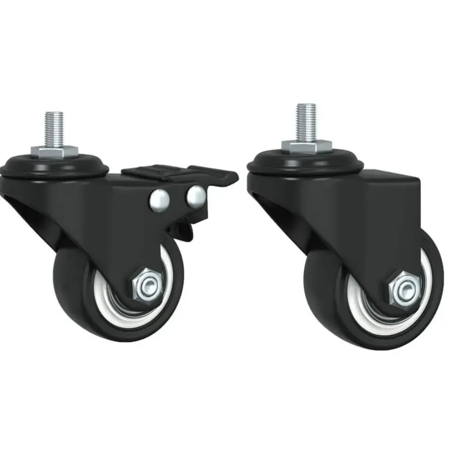 Trolleys-vidaXL - Keukentrolley - Bruin - Bewerkt hout