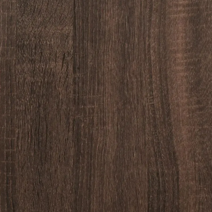 vidaXL - Keukentrolley - Bruin - Bewerkt hout