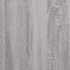 vidaXL - Kolomkast met 2 deuren - Grijs sonoma eiken - Hout - 30x30x190 cm