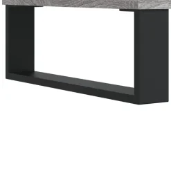 vidaXL - Kolomkast met 2 deuren - Grijs sonoma eiken - Hout - 30x30x190 cm