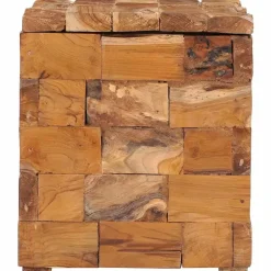 vidaXL - Kruk - Bruin - Hout
