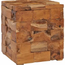 vidaXL - Kruk - Bruin - Hout