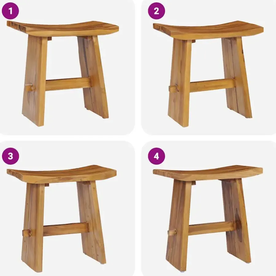 Krukjes-vidaXL - Kruk - Bruin - Hout