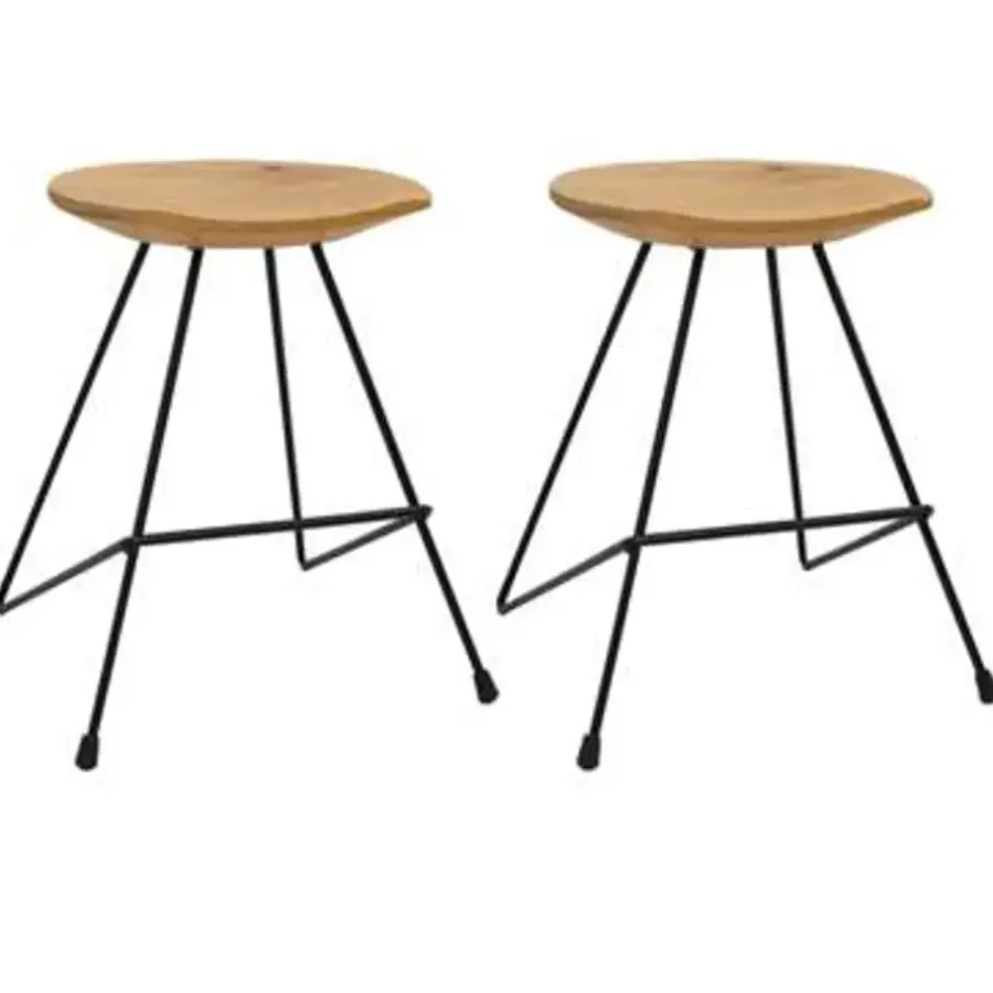 Krukjes-vidaXL - Kruk - Bruin - Hout