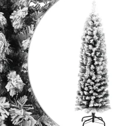 Kerstbomen-vidaXL - Kunstboom - Groen - 150 cm