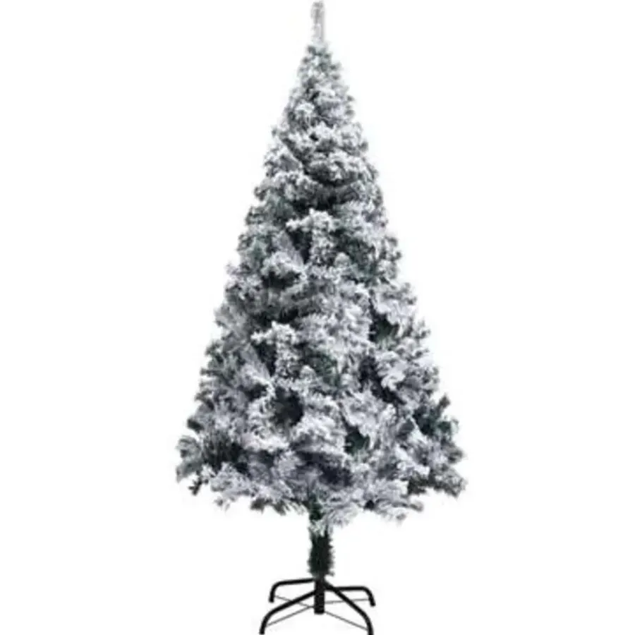Kerstbomen-vidaXL - Kunstboom - Groen - 150 x 95 cm