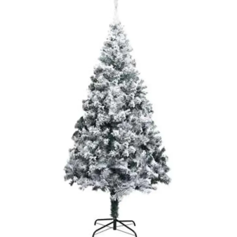 Kerstbomen-vidaXL - Kunstboom - Groen - 180 x 115 cm