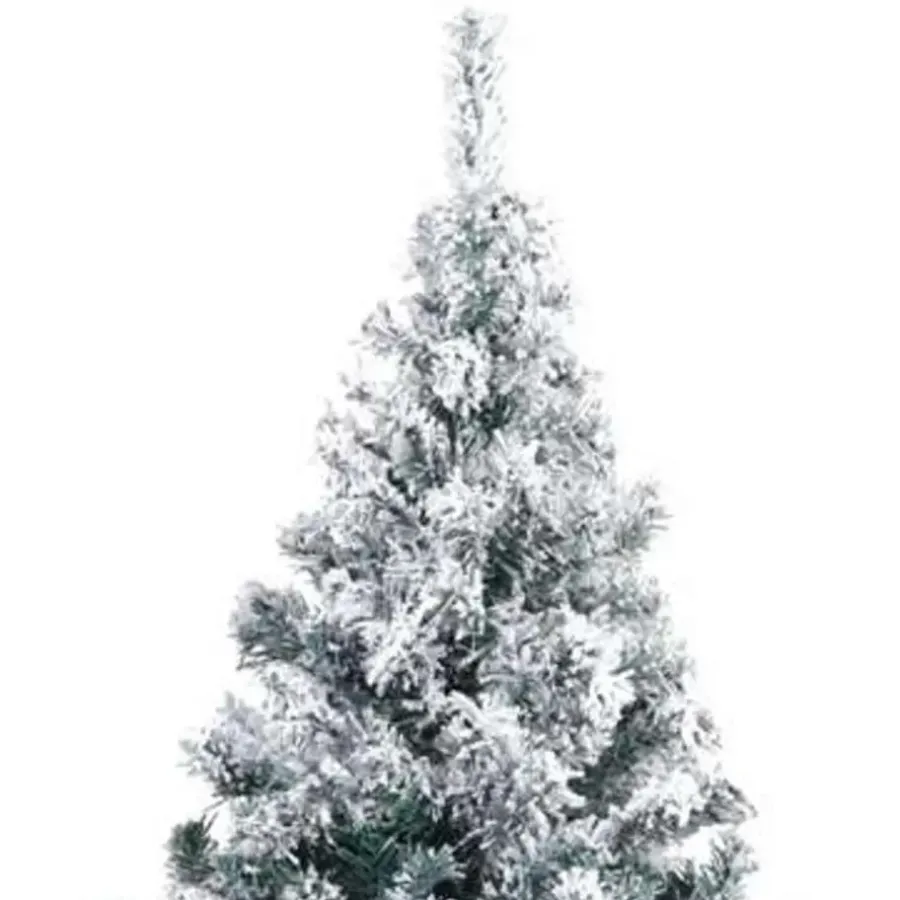Kerstbomen-vidaXL - Kunstboom - Groen - 180 x 115 cm