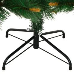 Kerstbomen-vidaXL - Kunstkerstboom - Groen - 210 cm