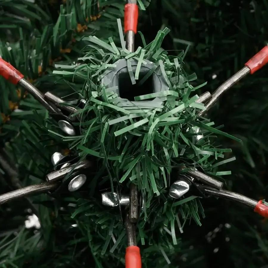 Kerstbomen-vidaXL - Kunstkerstboom - Groen - 120 cm