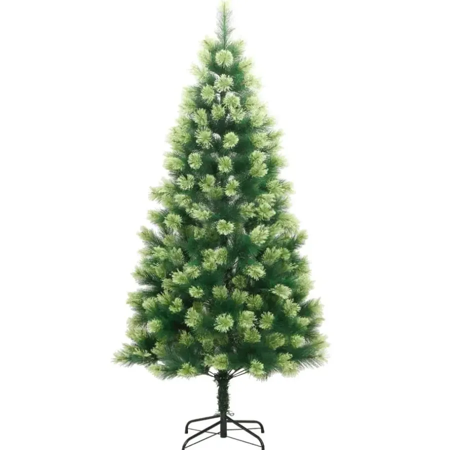 Kerstbomen-vidaXL - Kunstkerstboom - Groen - 150 cm
