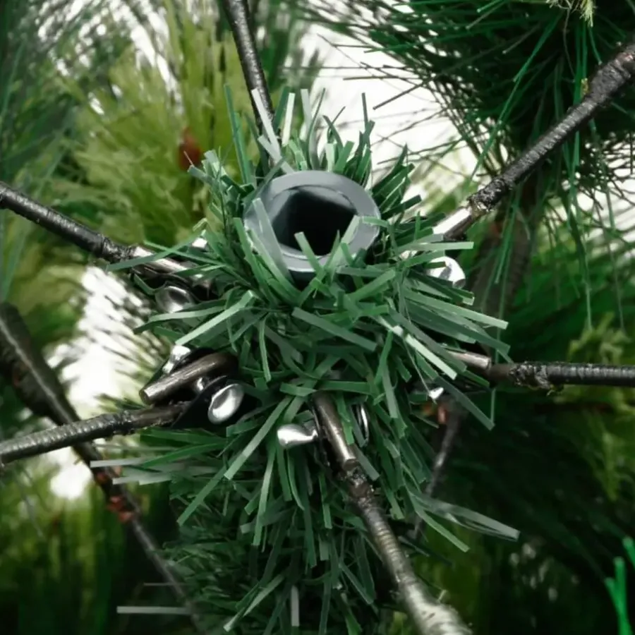 Kerstbomen-vidaXL - Kunstkerstboom - Groen - 150 cm