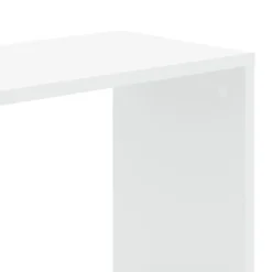 Boekenkasten|Boekenkasten-vidaXL - 5-laags Boekenkast - Wit - Bewerkt hout - 80.5x23.5x162.5 cm