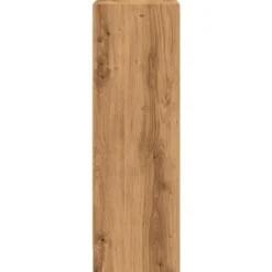 vidaXL - 2-laags kleine Boekenkast - Artisanaal eiken - Hout - 60x24x76 cm