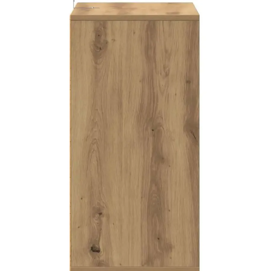 vidaXL - 5-laags Schoenenkast 10 paar - Artisana eiken - 60x35x70 cm