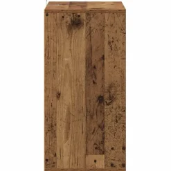Schoenenkasten-vidaXL - 5-laags Schoenenkast 10 paar - Oud hout - 60x35x70 cm