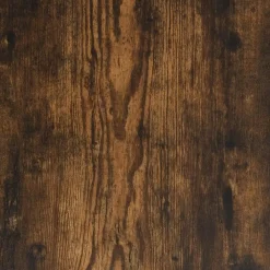 Schoenenkasten-vidaXL - 4-laags Schoenenkast 12 paar - Gerookt eiken - Hout - 80x38x78 cm