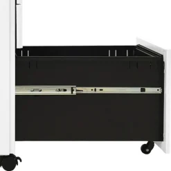 Ladeblokken-vidaXL - Ladeblok - Wit - Staal