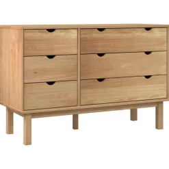 Ladekasten|Ladekasten-vidaXL - Ladekast - Bruin - Grenenhout