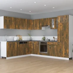 Wandkasten-vidaXL - Ladekast - Bruin - Bewerkt hout
