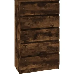 vidaXL - Ladekast - Bruin - Bewerkt hout
