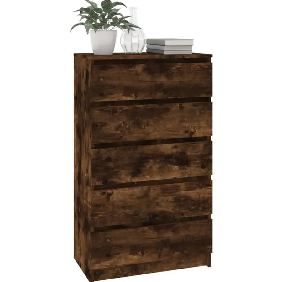 vidaXL - Ladekast - Bruin - Bewerkt hout