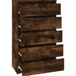 vidaXL - Ladekast - Bruin - Bewerkt hout
