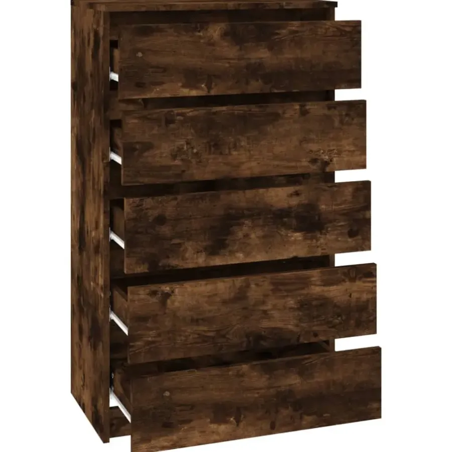vidaXL - Ladekast - Bruin - Bewerkt hout