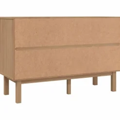 Ladekasten|Ladekasten-vidaXL - Ladekast - Grijs - Grenenhout