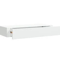 Wandrekken-vidaXL - Ladeschap - Wit - MDF
