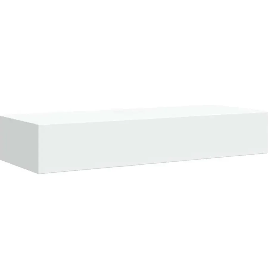 Wandrekken-vidaXL - Ladeschap - Wit - MDF