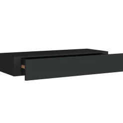 vidaXL - Ladeschap - Zwart - MDF