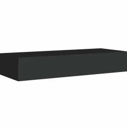 vidaXL - Ladeschap - Zwart - MDF