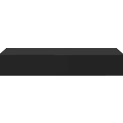 vidaXL - Ladeschap - Zwart - MDF