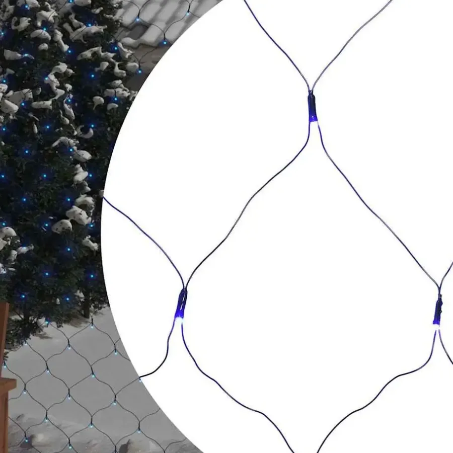 Lichtsnoeren-vidaXL - Lamp - Blauw - PVC