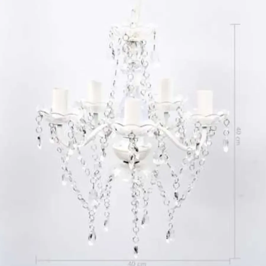 vidaXL - Lamp - Transparent - Glas