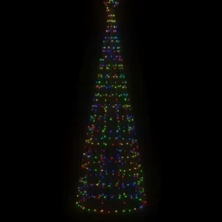 vidaXL - Led-kerstboom - Multikleur - 300 cm
