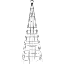 vidaXL - Led-kerstboom - Multikleur - 300 cm